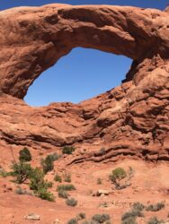 Naturally formed hole